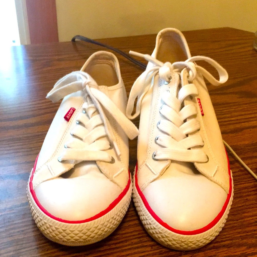 Levi Strauss & company converse style sneakers